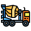 Cement mixer Ikona 64x64