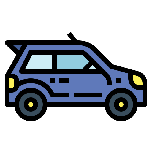 Compact car icon