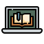 Online education icon 64x64
