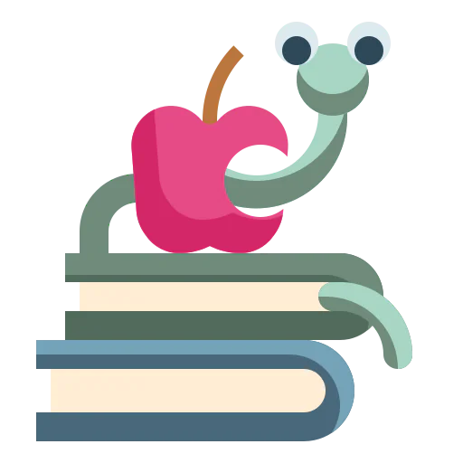 Bookworm icon