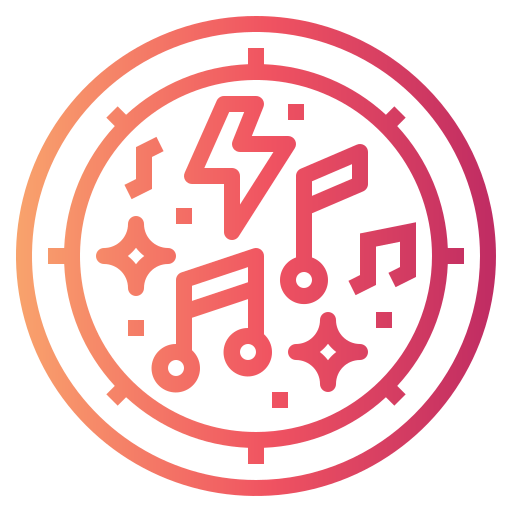 Musical notes icon