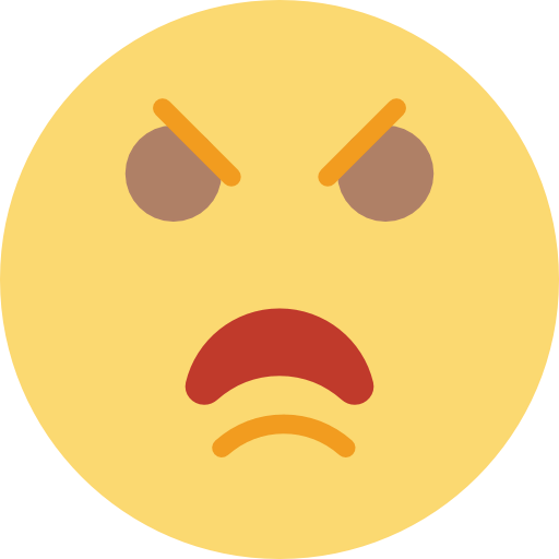 Angry icon
