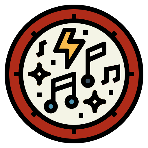 Musical notes icon