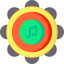 Tambourine icon 64x64