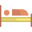 Single bed icon 64x64