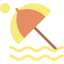 Beach umbrella іконка 64x64