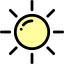 Sun icon 64x64