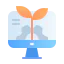Digital investment icon 64x64