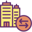 Skyscrapers icon 64x64