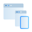Responsive website icon 64x64