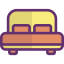 Double bed icon 64x64