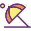 Beach umbrella іконка 64x64