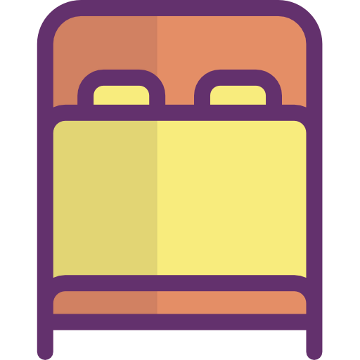 Double bed icon