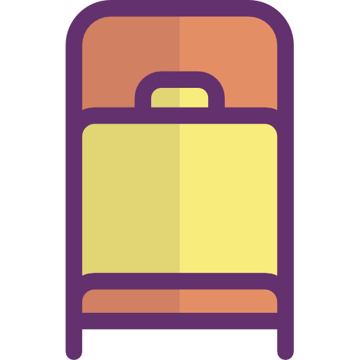Single bed icon