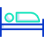 Single bed icon 64x64
