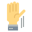 Raise hand Ikona 64x64