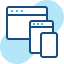 Responsive website Symbol 64x64