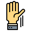 Raise hand icon 64x64