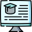 Online education icon 64x64