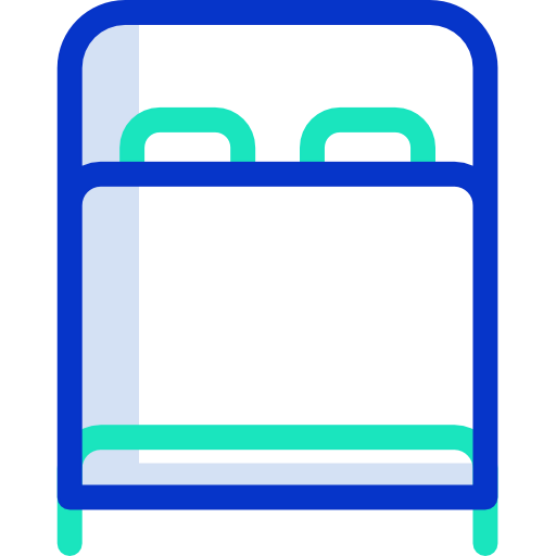 Double bed icon