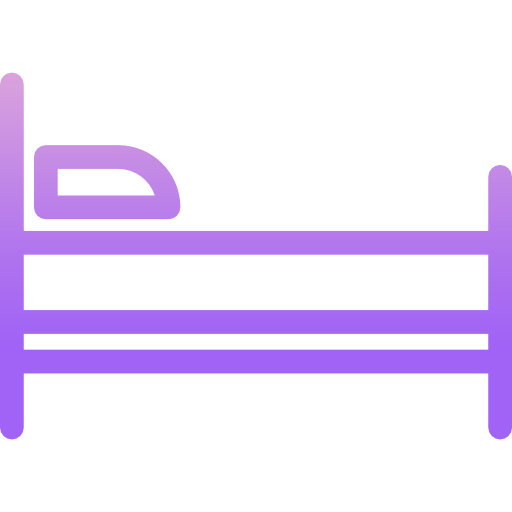 Single bed icon