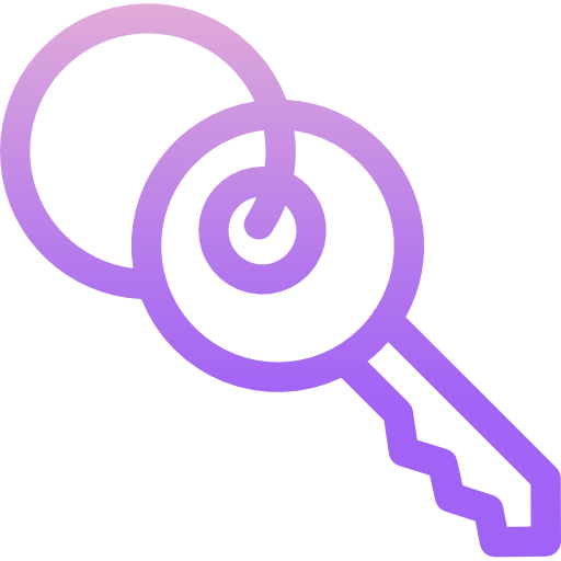Key ring icon