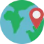 Globe icon 64x64