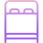 Double bed icon 64x64