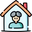 Stay home icon 64x64