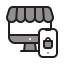 Online shop icon 64x64
