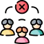 Avoid crowds icon 64x64