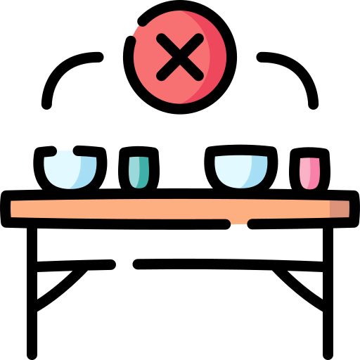 Dinner table icon