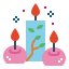 Candles icon 64x64