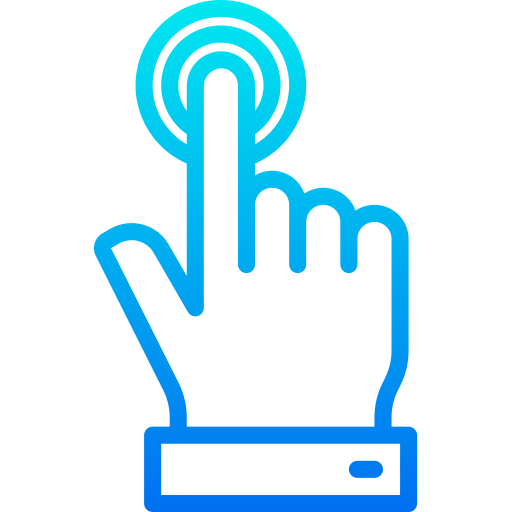 Touch screen icon