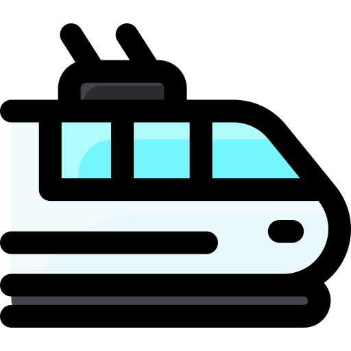 Electric train icon