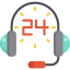 24 hours icon 64x64