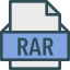 Rar icône 64x64