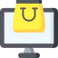Online shopping icon 64x64