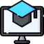Online learning icon 64x64