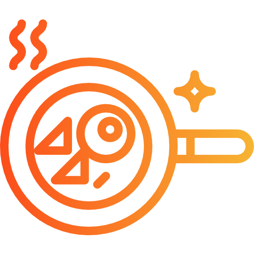 Frying pan icon