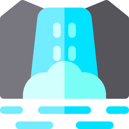 Waterfall icon
