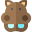 Hippopotamus icon 64x64
