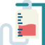 Blood transfusion icon 64x64