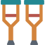 Crutches icon 64x64