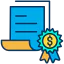 Certificate icon 64x64