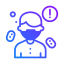 Male nurse icon 64x64