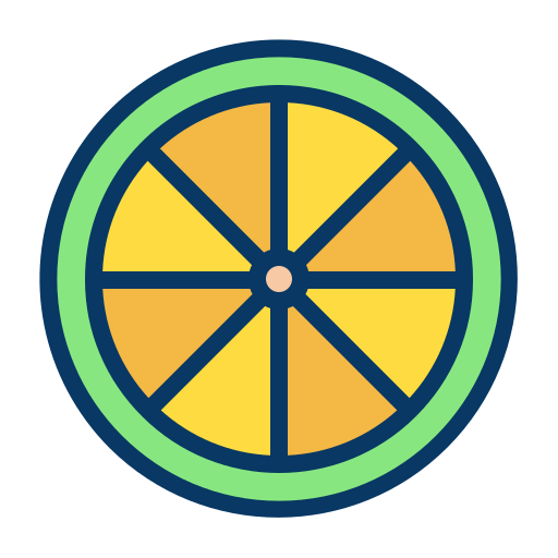Lemon slice icon