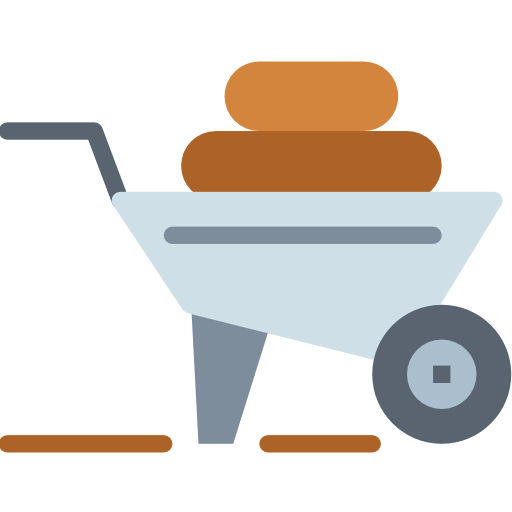 Wheelbarrow icon
