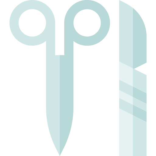 Surgery tools icon