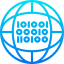 Binary code icon 64x64
